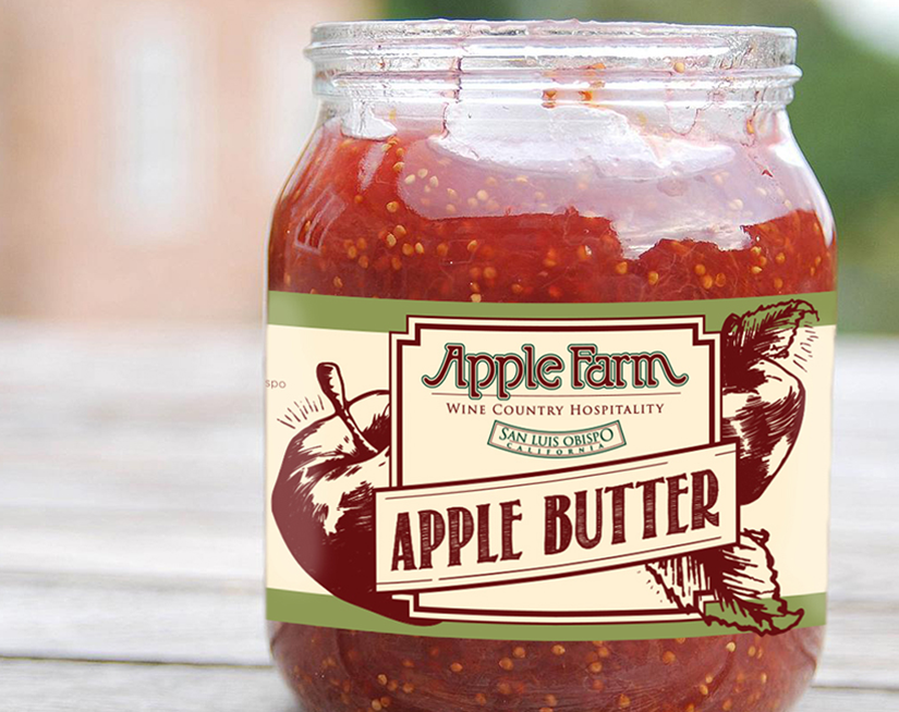 Apple Farm Jam Labels